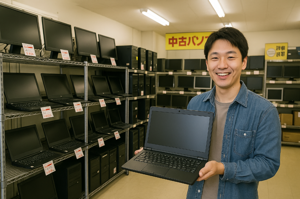 中古パソコン販売店について